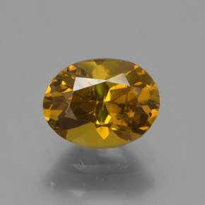 Warm Brown Mali Garnet Gem - 0.8ct Oval Facet (ID: 378760)