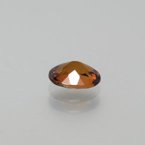 Mali Garnet Gemstone in 6.7 x 5.2 mm Size for Sale, Mali Garnet Stone in Brown Orange Color