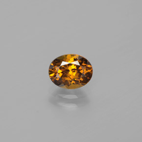 1.1ct Oval Facet Greenish Golden Mali Garnet Gem for sale 1.1ct Oval Facet Greenish Golden Mali Garnet Gem (ID: 382275)