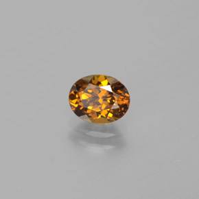 1.09 ct Yellow Mali Garnet Stone, Natural Mali Garnet in Oval Facet Shape for Sale