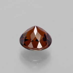 Mali Garnet Gemstone in 8 mm (calibrated) Size for Sale, Mali Garnet Stone in Brown Orange Color
