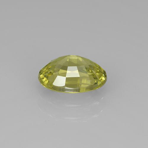 Mali Garnet Gemstone in 7.6 x 5.6 mm Size for Sale, Mali Garnet Stone in Warm Forest Green Color