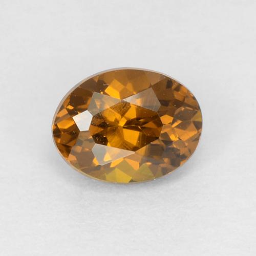Caramel Brown Гранат Мали Камень - 0.5ct Фасетный Овал (ID: 511304)