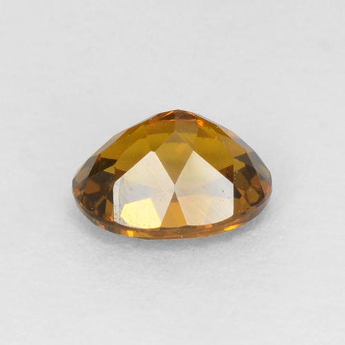 Mali Garnet Gemstone in 5.1 x 3.9 mm Size for Sale, Mali Garnet Stone in Caramel Brown Color