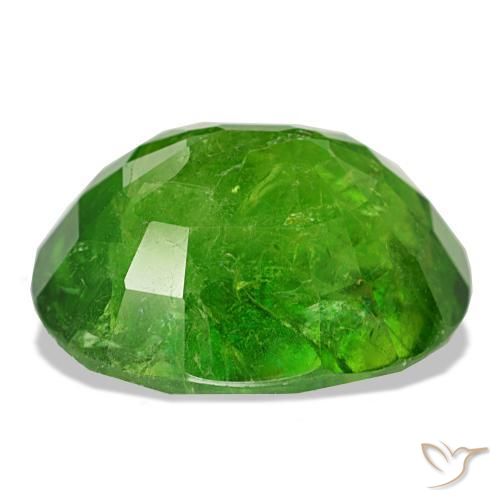 Mali Garnet Gemstone in 16.8 x 13.5 mm Size for Sale, Mali Garnet Stone in Lively Green Color