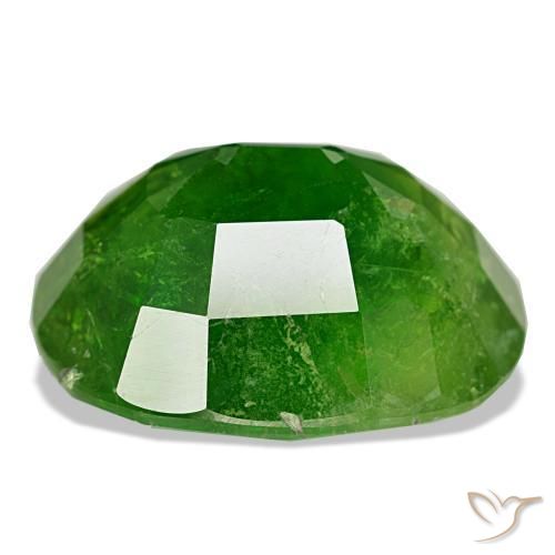 Mali Garnet Gemstone in 16.5 x 13.2 mm Size for Sale, Mali Garnet Stone in Lively Green Color