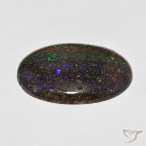 Matrix Opal Gemstone in 31.6 x 22.5 mm Size for Sale, Matrix Opal Stone in Multicolor Color