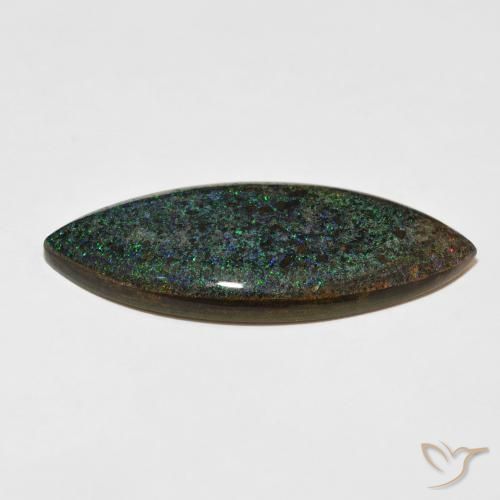 Matrix Opal Gemstone in 44.7 x 19.1 mm Size for Sale, Matrix Opal Stone in Multicolor Color