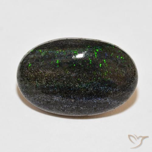 18.98ct Natural Multicolor Matrix Opal, Oval, Opaque
