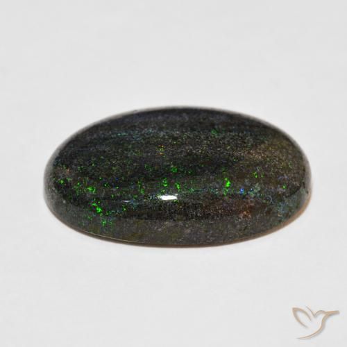 Matrix Opal Gemstone in 25.2 x 16.2 mm Size for Sale, Matrix Opal Stone in Multicolor Color