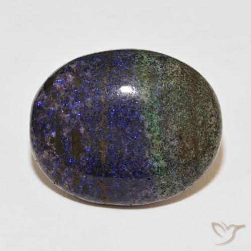 24.43ct Natural Multicolor Matrix Opal, Oval, Opaque