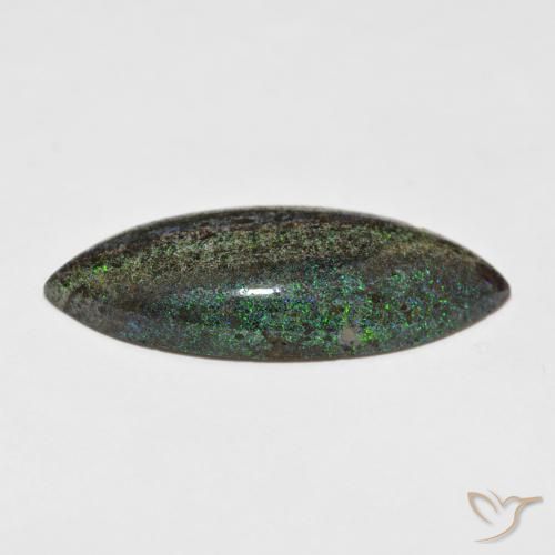 Matrix Opal Gemstone in 33.5 x 13.4 mm Size for Sale, Matrix Opal Stone in Multicolor Color