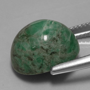 Maw-Sit-Sit Gemstone in 14 x 12 mm (calibrated) Size for Sale, Maw-Sit-Sit Stone in Green Color
