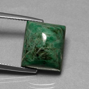 15.54 ct Green Maw-Sit-Sit Stone, Natural Maw-Sit-Sit in Baguette Cabochon Shape for Sale