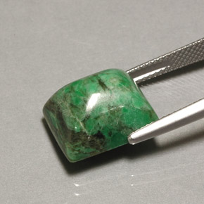 Maw-Sit-Sit Gemstone in 14 x 12 mm Size for Sale, Maw-Sit-Sit Stone in Green Color