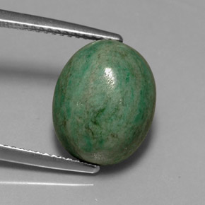 9.19 ct Green Maw-Sit-Sit Stone, Natural Maw-Sit-Sit in Oval Cabochon Shape for Sale