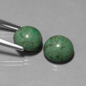 Maw-Sit-Sit Gemstone in 12 mm (calibrated) Size for Sale, Maw-Sit-Sit Stone in Green Color