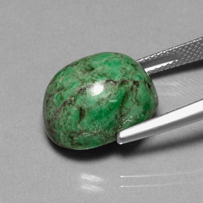 Maw-Sit-Sit Gemstone in 16 x 12 mm (calibrated) Size for Sale, Maw-Sit-Sit Stone in Green Color