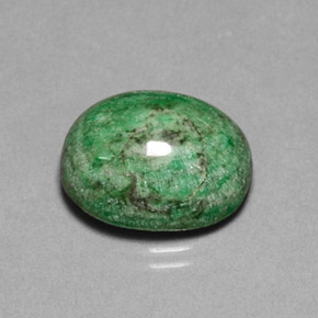 13.55 ct Green Maw-Sit-Sit Stone, Natural Maw-Sit-Sit in Oval Cabochon Shape for Sale