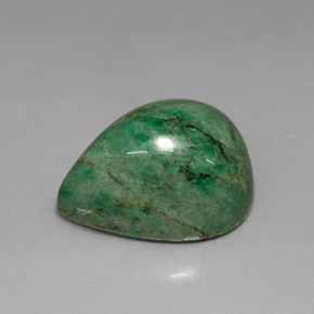 19.99 ct Green Maw-Sit-Sit Stone, Natural Maw-Sit-Sit in Pear Cabochon Shape for Sale
