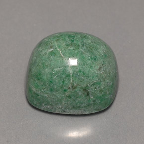 9.50 ct Green Maw-Sit-Sit Gemstone, Maw-Sit-Sit Gem in Cushion Cabochon Shape for Sale.