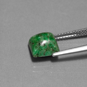 Maw-Sit-Sit Gemstone in 8 x 8 mm (calibrated) Size for Sale, Maw-Sit-Sit Stone in Green Color