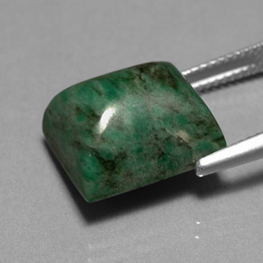 Maw-Sit-Sit Gemstone in 14.1 x 12.1 mm Size for Sale, Maw-Sit-Sit Stone in Green Color