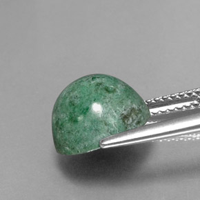 Maw-Sit-Sit Gemstone in 10 mm (calibrated) Size for Sale, Maw-Sit-Sit Stone in Green Color
