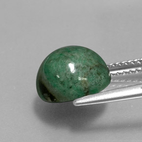 Maw-Sit-Sit Gemstone in 10 mm (calibrated) Size for Sale, Maw-Sit-Sit Stone in Green Color
