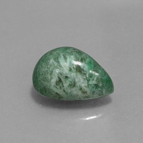 3.76 ct Green Maw-Sit-Sit Stone, Natural Maw-Sit-Sit in Pear Cabochon Shape for Sale