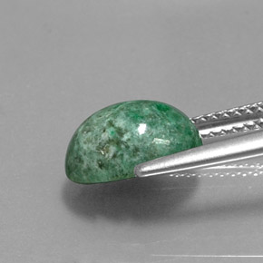 Maw-Sit-Sit Gemstone in 10 x 8 mm (calibrated) Size for Sale, Maw-Sit-Sit Stone in Green Color