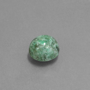 1.22 ct Green Maw-Sit-Sit Stone, Natural Maw-Sit-Sit in Round Cabochon Shape for Sale