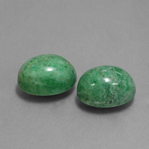 5.41 ct Green Maw-Sit-Sit Stone, Natural Maw-Sit-Sit in Oval Cabochon Shape for Sale