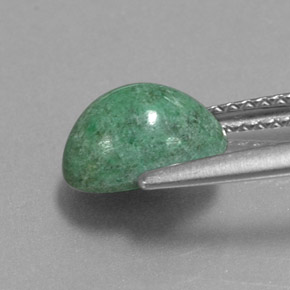 Maw-Sit-Sit Gemstone in 9 x 7 mm (calibrated) Size for Sale, Maw-Sit-Sit Stone in Green Color