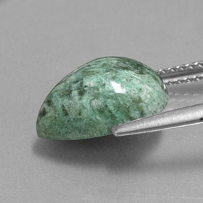 Maw-Sit-Sit Gemstone in 12.4 x 9.3 mm Size for Sale, Maw-Sit-Sit Stone in Green Color