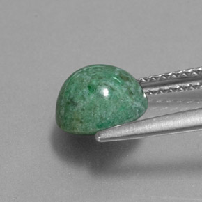 Maw-Sit-Sit Gemstone in 8 mm (calibrated) Size for Sale, Maw-Sit-Sit Stone in Green Color