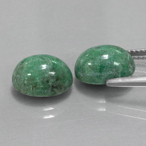 Maw-Sit-Sit Gemstone in 10.6 x 7.9 mm Size for Sale, Maw-Sit-Sit Stone in Green Color