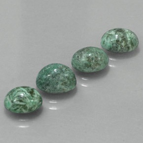 6.73 ct Green Maw-Sit-Sit Stone, Natural Maw-Sit-Sit in Oval Cabochon Shape for Sale