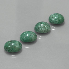 10.92 ct Green Maw-Sit-Sit Stone, Natural Maw-Sit-Sit in Oval Cabochon Shape for Sale