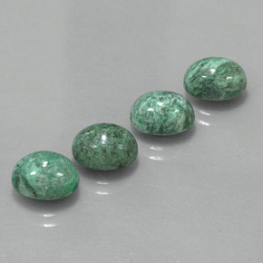 9.87 ct Green Maw-Sit-Sit Stone, Natural Maw-Sit-Sit in Oval Cabochon Shape for Sale