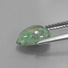 Maw-Sit-Sit Gemstone in 9.2 x 6.8 mm Size for Sale, Maw-Sit-Sit Stone in Green Color