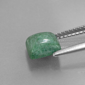 Maw-Sit-Sit Gemstone in 6.8 x 6.6 mm Size for Sale, Maw-Sit-Sit Stone in Green Color