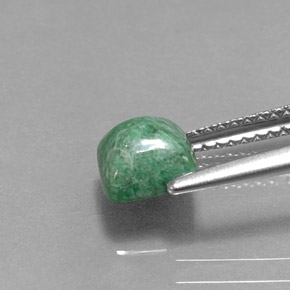Maw-Sit-Sit Gemstone in 6 x 6 mm (calibrated) Size for Sale, Maw-Sit-Sit Stone in Green Color