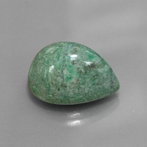 15.87 ct Green Maw-Sit-Sit Stone, Natural Maw-Sit-Sit in Pear Cabochon Shape for Sale