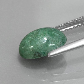 Maw-Sit-Sit Gemstone in 9.6 x 7.2 mm Size for Sale, Maw-Sit-Sit Stone in Green Color
