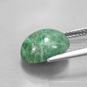 Maw-Sit-Sit Gemstone in 11.5 x 9.1 mm Size for Sale, Maw-Sit-Sit Stone in Green Color