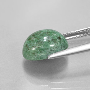 Maw-Sit-Sit Gemstone in 10 x 8 mm (calibrated) Size for Sale, Maw-Sit-Sit Stone in Green Color