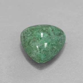 4.64 ct Green Maw-Sit-Sit Stone, Natural Maw-Sit-Sit in Trillion Cabochon Shape for Sale