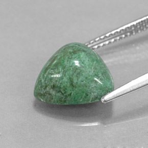 Maw-Sit-Sit Gemstone in 11 x 11 mm (calibrated) Size for Sale, Maw-Sit-Sit Stone in Green Color