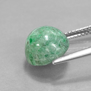 Maw-Sit-Sit Gemstone in 10 mm (calibrated) Size for Sale, Maw-Sit-Sit Stone in Green Color